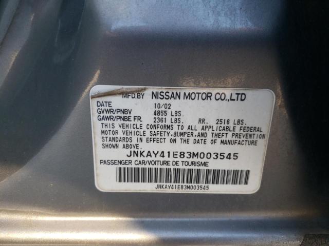 Zdjęcie 10 z aukcji – 2003 INFINITI M45 z VIN JNKAY41E83M003545