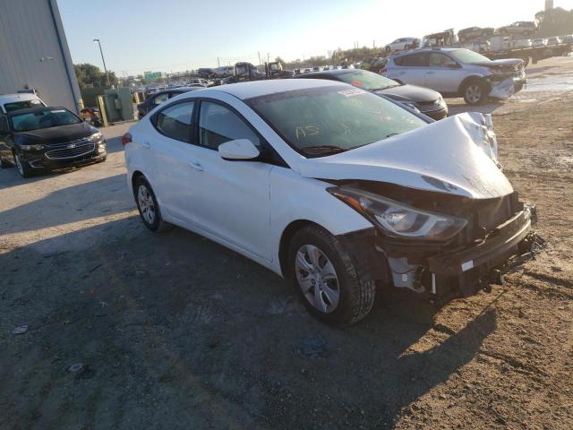 HYUNDAI ELANTRA SE 2016 with VIN 5NPDH4AE4GH780951 - Photo from auction