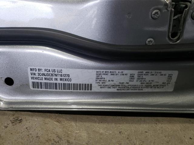Photo 10 from auction – 2022 JEEP COMPASS LI with VIN 3C4NJDCB7NT161270