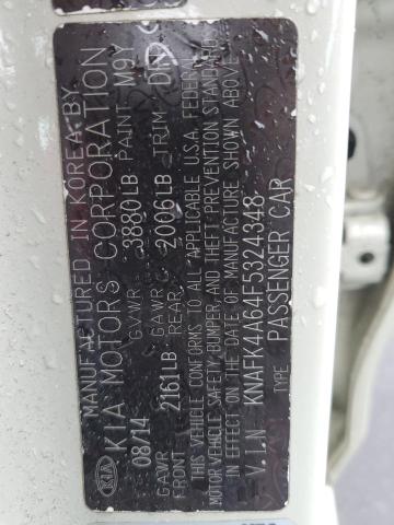Photo 10 from auction – 2015 KIA FORTE LX with VIN KNAFK4A64F5324348