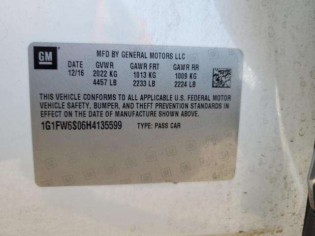 Photo 10 from auction – 2017 CHEVROLET BOLT EV LT with VIN 1G1FW6S06H4135599