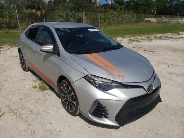 TOYOTA COROLLA L 2018 with VIN 5YFBURHE3JP805404 - Photo from auction