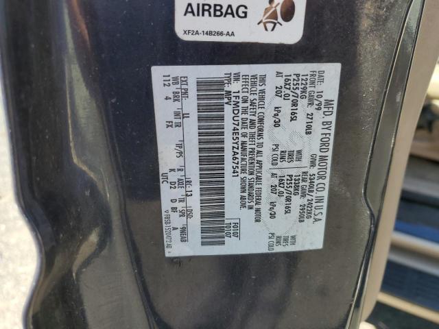 Photo 10 from auction – 2000 FORD EXPLORER E with VIN 1FMDU74E5YZA67541
