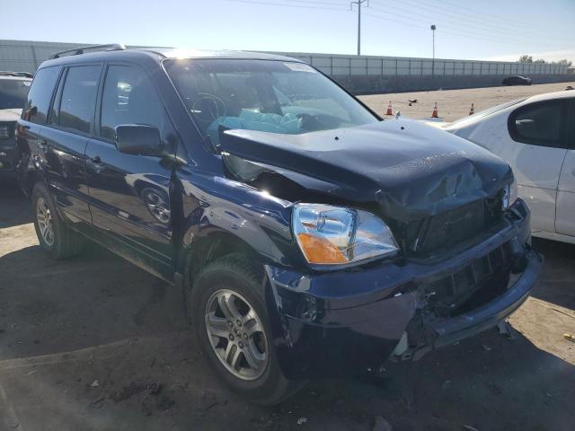 HONDA PILOT EXL 2004 with VIN 2HKYF18524H510429 - Photo from auction