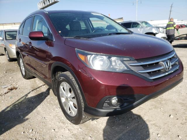 Photo 1 from auction – 2014 HONDA CR-V EXL with VIN 5J6RM4H71EL019547