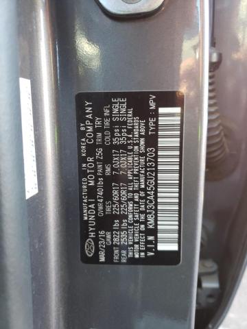 Photo 10 from auction – 2016 HYUNDAI TUCSON LIM with VIN KM8J3CA45GU213703