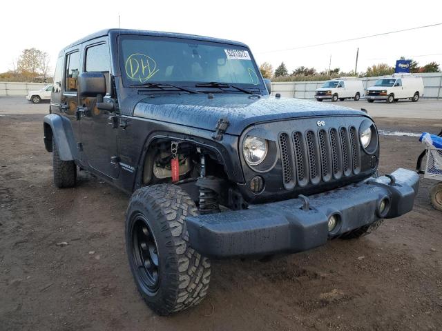 JEEP WRANGLER U 2015 with VIN 1C4BJWDG8FL577799 - Photo from auction