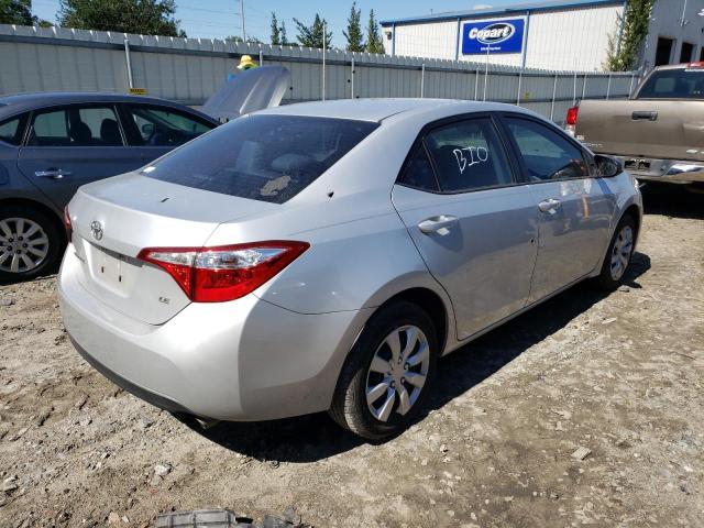 Photo 4 from auction – 2016 TOYOTA COROLLA L with VIN 5YFBURHEXGP386685