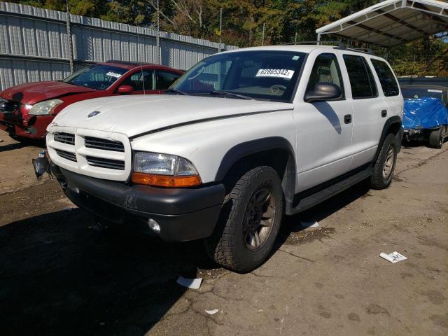 Photo 2 from auction – 2003 DODGE DURANGO SP with VIN 1D4HR38N43F527974