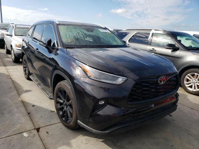 Photo 1 from auction – 2021 TOYOTA HIGHLANDER with VIN 5TDGZRAH3MS054618