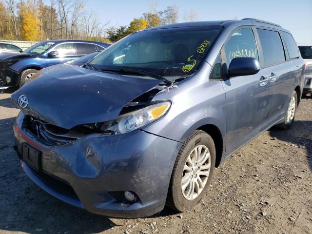 Photo 2 from auction – 2015 TOYOTA SIENNA XLE with VIN 5TDYK3DC2FS597502