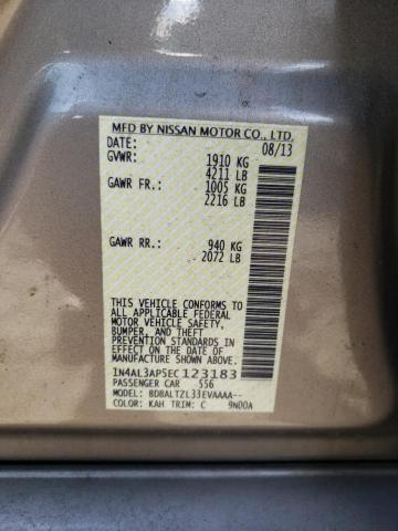 Photo 10 from auction – 2014 NISSAN ALTIMA 2.5 with VIN 1N4AL3AP5EC123183