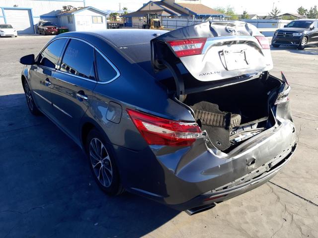 Photo 3 from auction – 2016 TOYOTA AVALON XLE with VIN 4T1BK1EB9GU237233