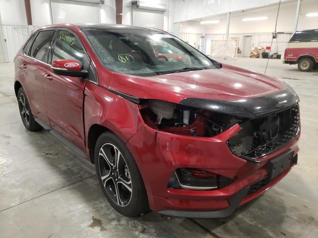 FORD EDGE ST 2019 with VIN 2FMPK4AP1KBC56589 - Photo from auction