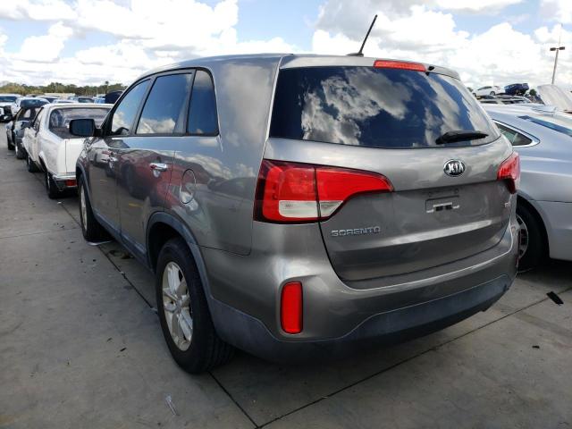 Photo 3 from auction – 2014 KIA SORENTO LX with VIN 5XYKT3A68EG501711