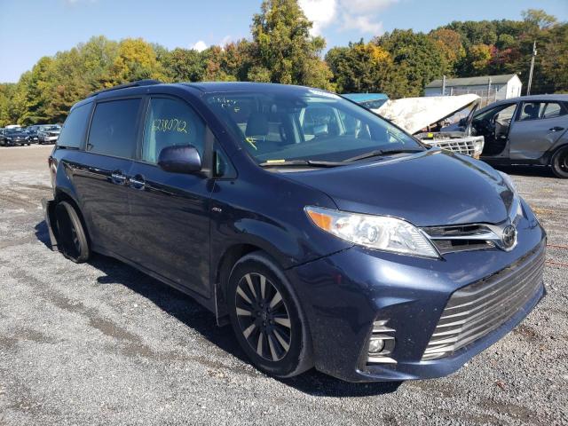 TOYOTA SIENNA XLE 2018 with VIN 5TDDZ3DC3JS203797 - Photo from auction