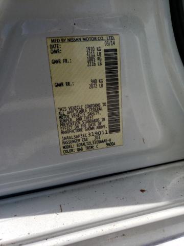 Photo 10 from auction – 2014 NISSAN ALTIMA 2.5 with VIN 1N4AL3AP3EC319011