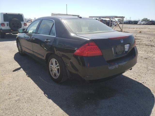Photo 3 from auction – 2006 HONDA ACCORD EX with VIN JHMCM56886C007361