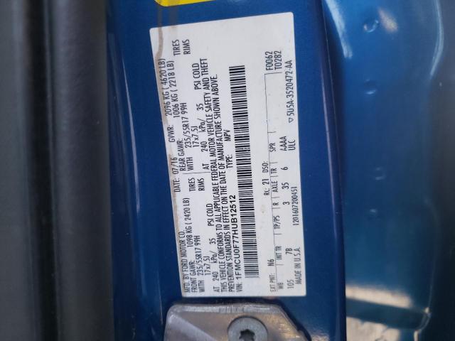 Photo 10 from auction – 2017 FORD ESCAPE S with VIN 1FMCU0F77HUB12512