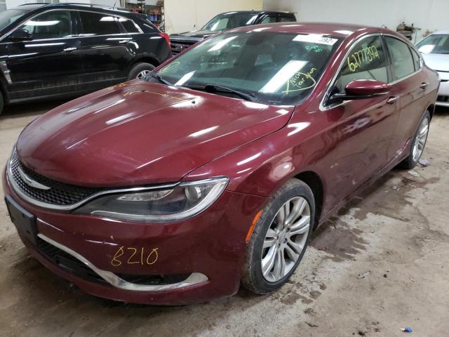 Photo 2 from auction – 2015 CHRYSLER 200 C with VIN 1C3CCCCBXFN544654