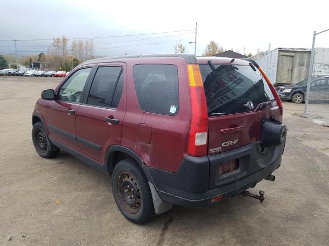 Photo 3 from auction – 2003 HONDA CR-V EX with VIN JHLRD78893C814149