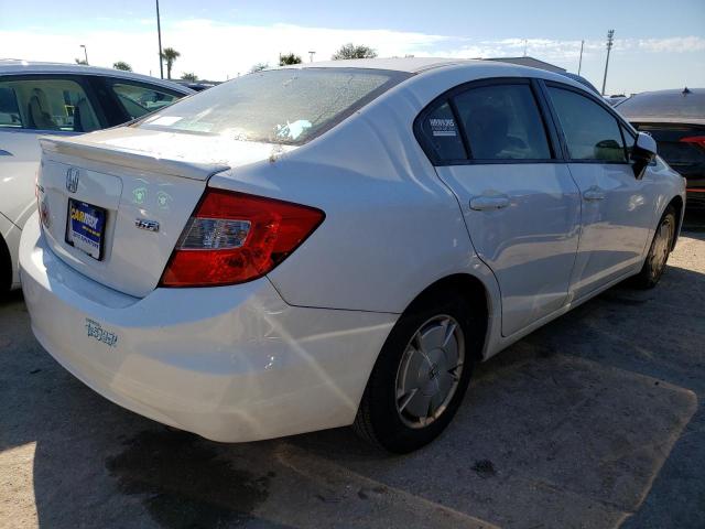 Photo 4 from auction – 2012 HONDA CIVIC HF with VIN 2HGFB2F65CH548833