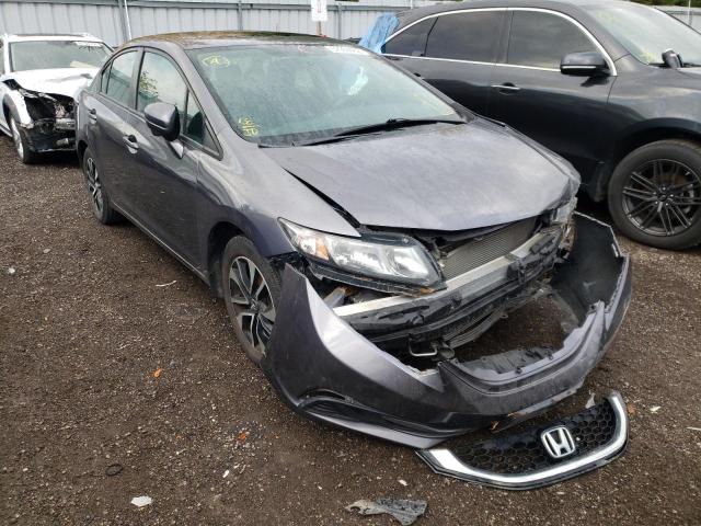 HONDA CIVIC LX 2015 with VIN 2HGFB2F5XFH048629 - Photo from auction