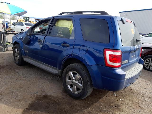 Photo 3 from auction – 2008 FORD ESCAPE XLT with VIN 1FMCU03188KB35521
