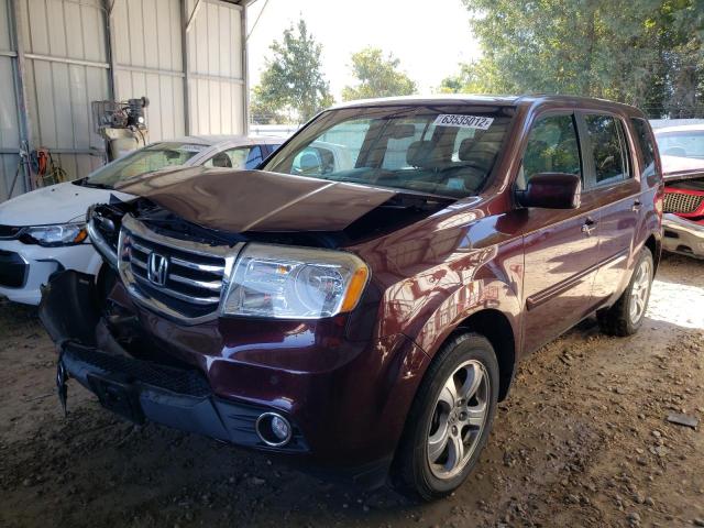 Photo 2 from auction – 2013 HONDA PILOT EXL with VIN 5FNYF3H55DB005334