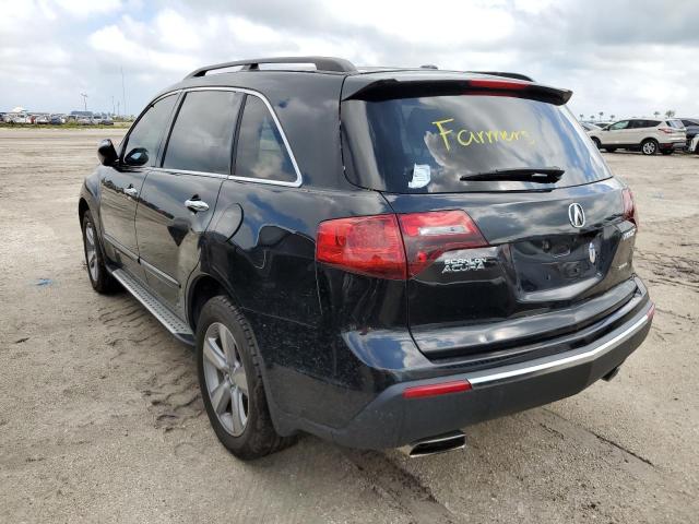 Photo 3 from auction – 2011 ACURA MDX TECHNO with VIN 2HNYD2H65BH539993