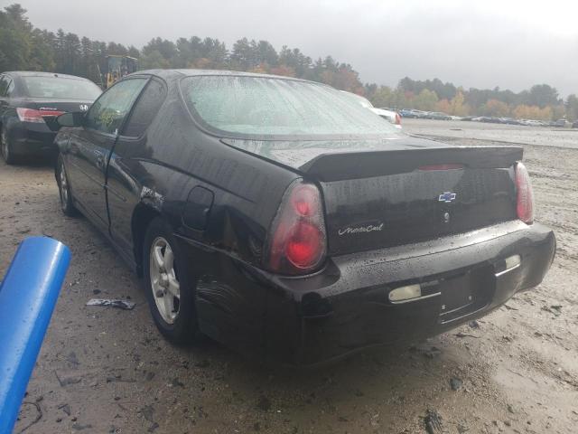 Photo 3 from auction – 2003 CHEVROLET MONTE CARL with VIN 2G1WW12E439270052