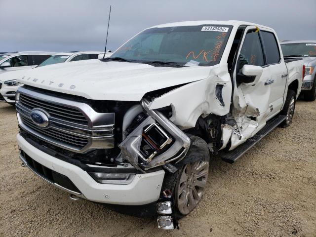 Photo 2 from auction – 2022 FORD F150 SUPER with VIN 1FTFW1ED6NFA42347