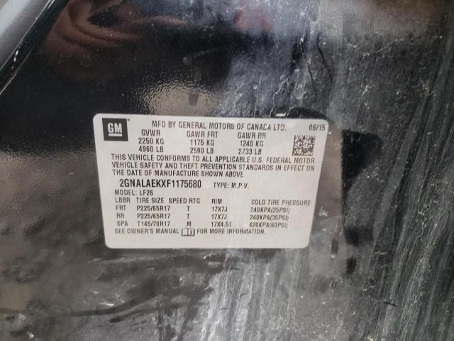 Photo 10 from auction – 2015 CHEVROLET EQUINOX LS with VIN 2GNALAEKXF1175680