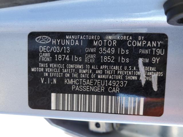 Photo 10 from auction – 2014 HYUNDAI ACCENT GLS with VIN KMHCT5AE7EU149237