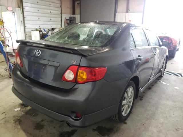 Photo 4 from auction – 2009 TOYOTA COROLLA BA with VIN 2T1BU40E49C052945