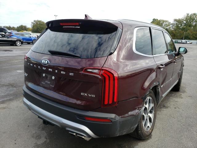Photo 4 from auction – 2021 KIA TELLURIDE with VIN 5XYP3DHC3MG132309