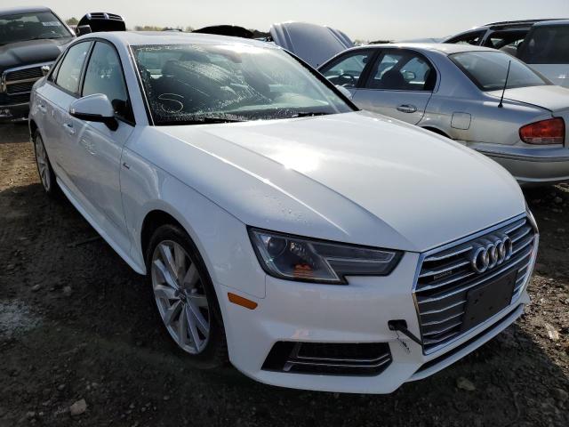 AUDI A4 PREMIUM 2018 with VIN WAUDNAF40JA209377 - Photo from auction