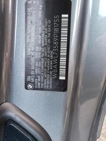 Photo 10 from auction – 2009 BMW 335 I with VIN WBAWL73589P181755