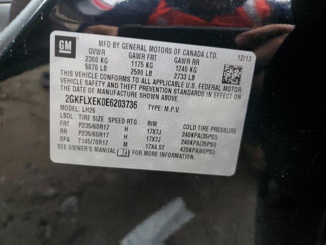 Photo 10 from auction – 2014 GMC TERRAIN SL with VIN 2GKFLXEK0E6203736