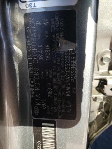 Photo 10 from auction – 2012 KIA FORTE EX with VIN KNAFU4A21C5522355