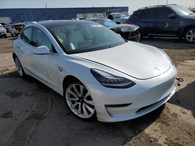 TESLA MODEL 3 2020 with VIN 5YJ3E1EB5LF801995 - Photo from auction