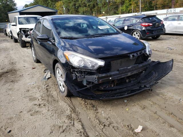 KIA FORTE LX 2016 with VIN KNAFK4A65G5574960 - Photo from auction