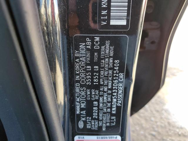 Photo 10 from auction – 2013 KIA RIO LX with VIN KNADM5A33D6125408