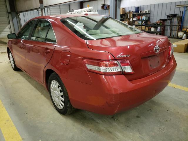 Photo 3 from auction – 2010 TOYOTA CAMRY BASE with VIN 4T1BF3EK0AU061292