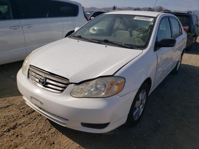 Photo 2 from auction – 2004 TOYOTA COROLLA CE with VIN 1NXBR38E64Z286544