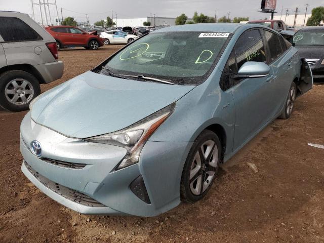 Photo 2 from auction – 2016 TOYOTA PRIUS with VIN JTDKBRFU8G3022032