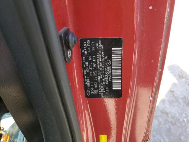 Photo 10 from auction – 2012 HYUNDAI VELOSTER with VIN KMHTC6AD0CU047076