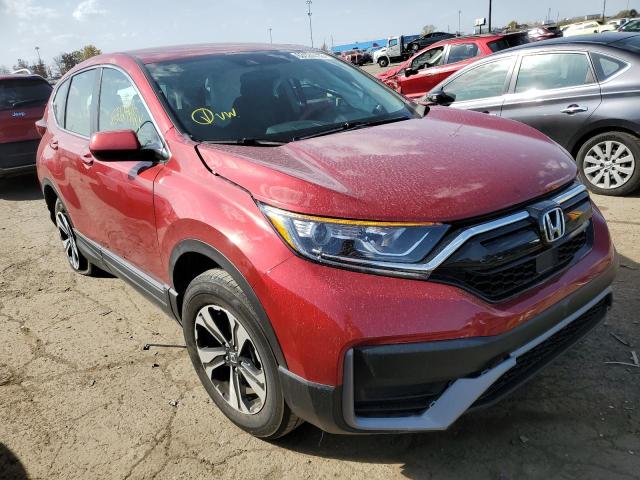 HONDA CR-V SE 2021 with VIN 7FARW2H76ME019196 - Photo from auction