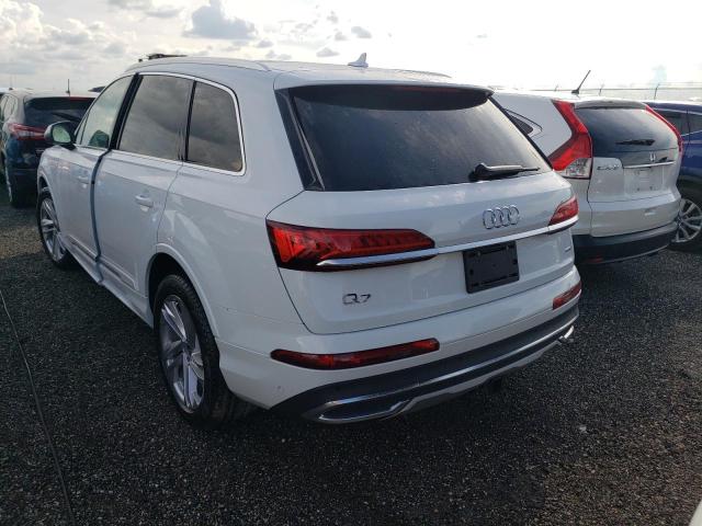 Photo 3 from auction – 2021 AUDI Q7 PREMIUM with VIN WA1LXAF7XMD035849