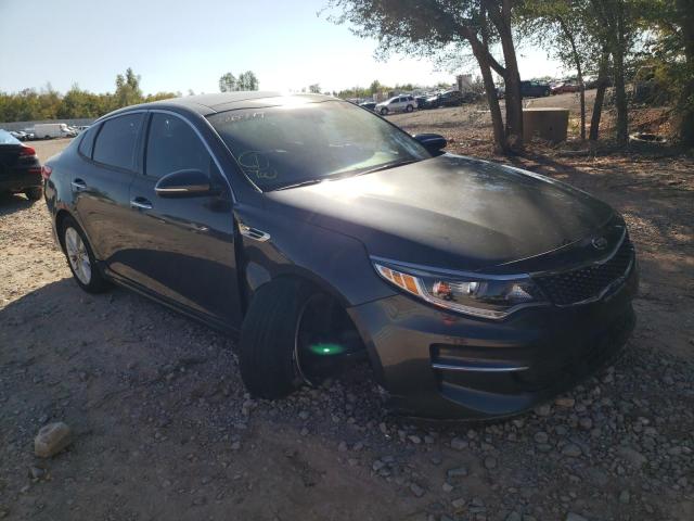 KIA OPTIMA EX 2018 with VIN 5XXGU4L33JG220779 - Photo from auction